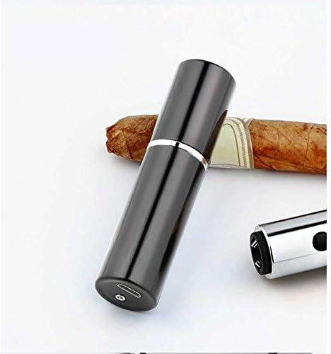Mudella Rechargeable, Flameless and Windproof Electric Single Arc Lighter (Black)