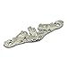 Submarine Warfare Silver Metal Auto Emblem