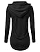 Doublju Loose Fit Pullover Hoodie With Kangaroo Pocket For Womens With Plus Size (Made In USA)