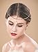 Jovono Boho Pearl Headchain Gold Bridal Wedding Headpiece Rhinestone Hair Chain Festival Costume Prom Hair Accessories for women and girls (Set E)