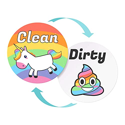 Large Dishwasher Clean Dirty Sign Funny Design Large