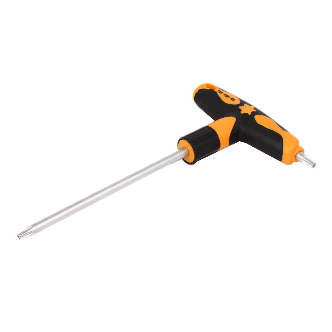 Sourcingmap Torx Screwdriver, T40 Security Star Screw Driver with 5.2" CR-V Shaft and T Handle