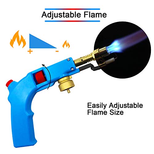Trigger Start Propane Torch, HighTemperature Flame [MAX 3200°F] Torch