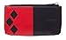 DC Comics Harley Quinn Front Flap Womens Wallet, Red/Black/White, One Size