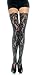 Leg Avenue Women's Rose Lace Thigh Highs