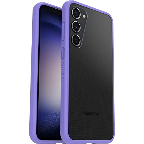 Otterbox Coque React Series pour Samsung Galaxy S23+, Antichoc, Anti-Chute, Ultra-Mince, Protection Fine, testé Selon Les Normes Militaires, Transparent/Mauve