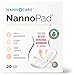 NannoPad Super - Certified Organic Cotton - Naturally Relieve Your Discomfort - No Fragrances, Chemicals or Dyes - Odor-Control and Breathable 1 Pack (20 Pads) Nannocare