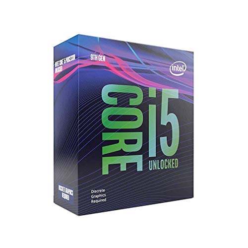 Intel Core i5-9600KF Desktop Processor 6 Cores up to 4.6 GHz Turbo Unlocked Without Processor Graphics LGA1151 300 Series 95W