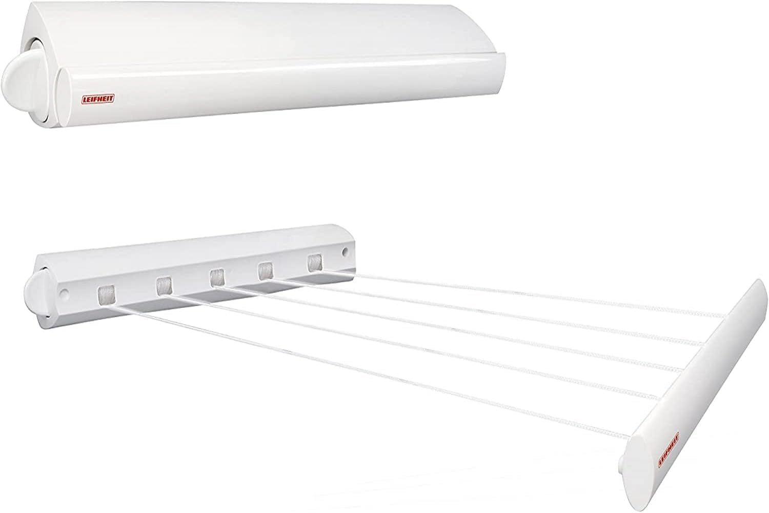 Leifheit Wall Dryer, White, 50 x 23 x 17 cm