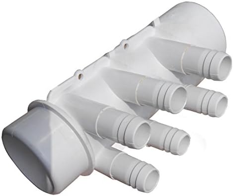 pool spa part Spa Hot Tub PVC Plumbing Manifold 2"slip x2"spigot 6 x 3/4" Ports