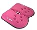 Ultra Gel Seat Cushion by Gelco - May Prevent, Relieve and help Recovery From Low Back and Coccyx Pain- Portable, Seat Pad for Office, Home Driving and more. (Pink)