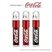 The Face Shop x Coca-Cola COKE BEAR Lip Tint 02 COKE RED Collectible Miniature Snowball on Top