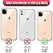 SPIDERCASE iPhone 11 Pro Case, Built-in Screen Protector Clear Full Body Heavy Duty Protection for iPhone 11 Pro, Shockproof Anti-Scratched Rugged iPhone 11 Pro Case, for iPhone 11 Pro 5.8 inch 2019