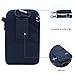 liangdongshop Leisure Style Multi-Layer Waterproof Waist Pack Cell Phone Bag Crossbody Pouch with Carabiner & Belt Fastener & Shoulder Strap (Greenish)