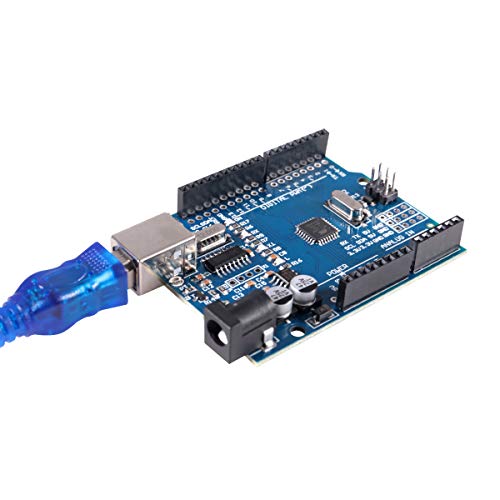 MELIFE UNO R3 ATmega328P Development Board, CH340G Kit Microcontroller with USB Cable for Arduino, ATmega328P