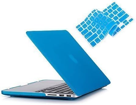 Amazon Com Ruban Case Compatible With Macbook Pro 15 Inch 15 12 Release A1398 Plastic Hard Case Shell With Keyboard Cover For Old Version Macbook Pro Retina 15 Inch Light Blue Computers Accessories