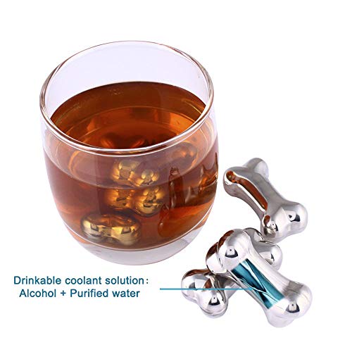 4 Stainless+Exclusive+Reusable+Chilling+Beverage