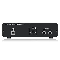 Behringer UMC202HD Audiophile 2x2, 24-Bit/192 kHz