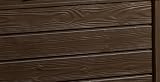 Keter Brightwood 454L Outdoor Garden Storage Box Brown Wood Panel view 10