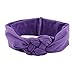 Qandsweet Baby Girl Hairbands Knotted Design (Mix 8 Colors)