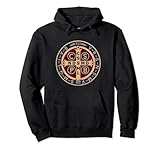 The Saint Benedict Medal Catholic Pullover Hoodie