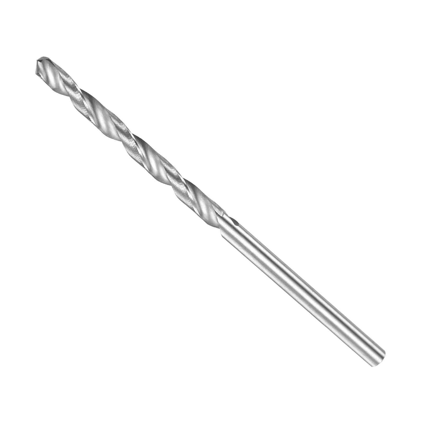 CoCud Solid Carbide Drill Bits, 2.7mm Diameter, K35 Tungsten Carbide Straight Shank Twist Drill Bits - (Applications: for Stainless Steel Alloy), 1-Piece
