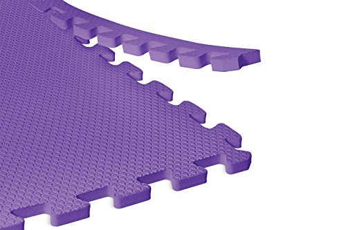 Norsk Non-Toxic Solid Color Foam Mats - EVA Foam Interlocking Tiles