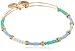 Alex and Ani Womens Temple EWB, Robin Bangle Bracelet, Rafaelian Gold, Expandable