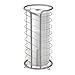 iDesign 27160 Forma Metal Free Standing Toilet Paper Tissue Holder, Roll Reserve Canister for Kids', Guest, Master, Office Bathroom, 7