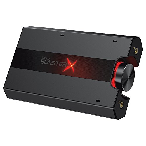 Creative Sound BlasterX G5 7.1 Headphone Surround HD Audio External Sound Card with Headphone Amplif