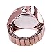 Finger Watch - SODIAL(R)20 mm Ring Watch Finger Watch Ring Rose Gold