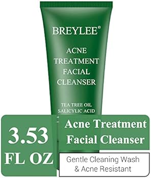 breylee acne treatment facial cleanser