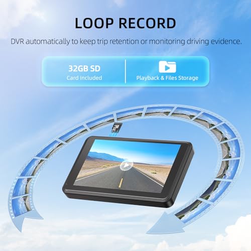 eRapta Magnetic Solar Wireless Backup Camera: HD1080P 5” Touchscreen Portable with DVR, BSD, 1-Min Install-Free IR Night Vision Hitch Backup Camera for Trailer/Truck/Small RV/Camper/Tractor