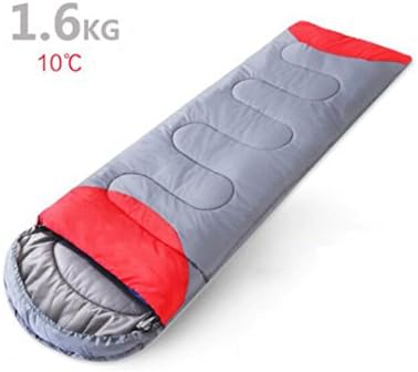 CRMM Camping Mummy Sleeping Bag For Different Seasons Traveling And Outdoors 3 Colors (Blue/Grey/Red) - Size 220 X 75Cm,Gray1.6