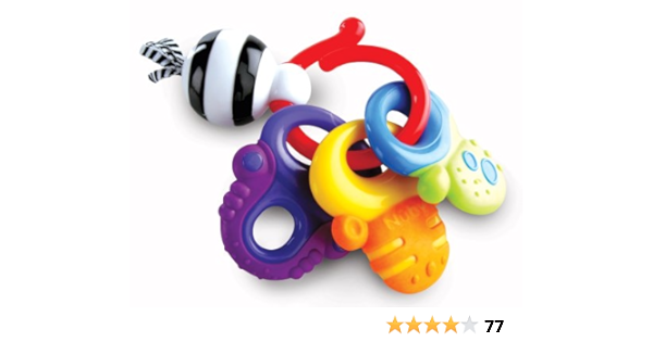 nuby teething keys