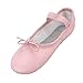 STELLE Premium Leather Ballet Slipper/Ballet Shoes(Toddler/Little Kid/Big Kid) (1MB, Pink)