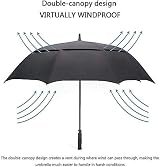 G4Free Golf Umbrella 55/63/69/72/80 Inch Windproof Double Canopy view 3
