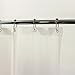 HKD-Designs Clawfoot Tub Shower Curtain Extra Wide Low Odor 180x70 Inches White or Frost (Frost)