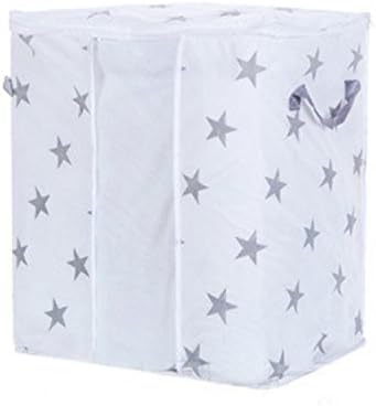Acereima Non-Woven Fabrics Folding Clothes Sweater Blanket Closet Storage Box,60Cmx43Cmx36Cm,Stars