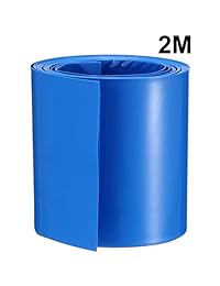 uxcell   Tubo termorretráctil de PVC para película 18650 (1.693 in, 6.6 ft)