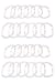 IKEA RINGSJON CLEAR SHOWER CURTAIN RINGS 24 PCS