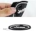 ROCCS 15PCS Interior White Mats, Anti-dust Non-Slip Mat Door Mat Cup Pad Floor Holder Mats with Logo for 2011 2012 2012 2014 2015 Jeep Compass 2017 Patriot (White-Logo)