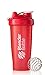 BlenderBottle Classic Loop Top Shaker Bottle, 28-Ounce, Red/Red