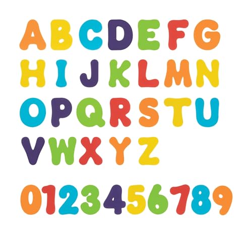 Nuby Foam Bath Letters and Numbers for Toddlers - Bath Toy Set