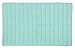 DII Cotton Ultra Absorbent Soft Luxury Spa Ribbed Bath Mat or Rug Place in Front of Shower, Vanity, Bath Tub, Sink, and Toilet 21x34 Mint