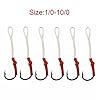 Shaddock-Fishing-20-50-Pack-Sharp-Jij-Jigging-Assist-Hooks-Stainless-Steel-Assist-Fishing-Hooks-Fishhooks-with-White-PE-Line