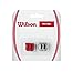 WILSON Profeel Tennis Vibration Dampener, Red/Silver