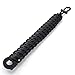 X-Plore Gear Survival Paracord 550 Bracelet Kit With Fire Starter, Eye Knife | Adjustable Closure For Secure Fit | For Hiking, Wilderness, Emergencies, Travel, Camping, Hunting (Black)