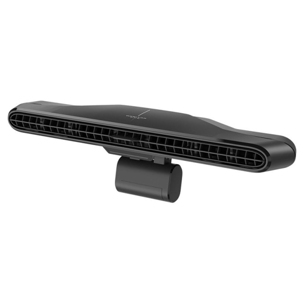 Photo 1 of HYBEW Functional USB Fan for Household, Vertical Use, Screen Hanging, Office - Textured Design for Monitors