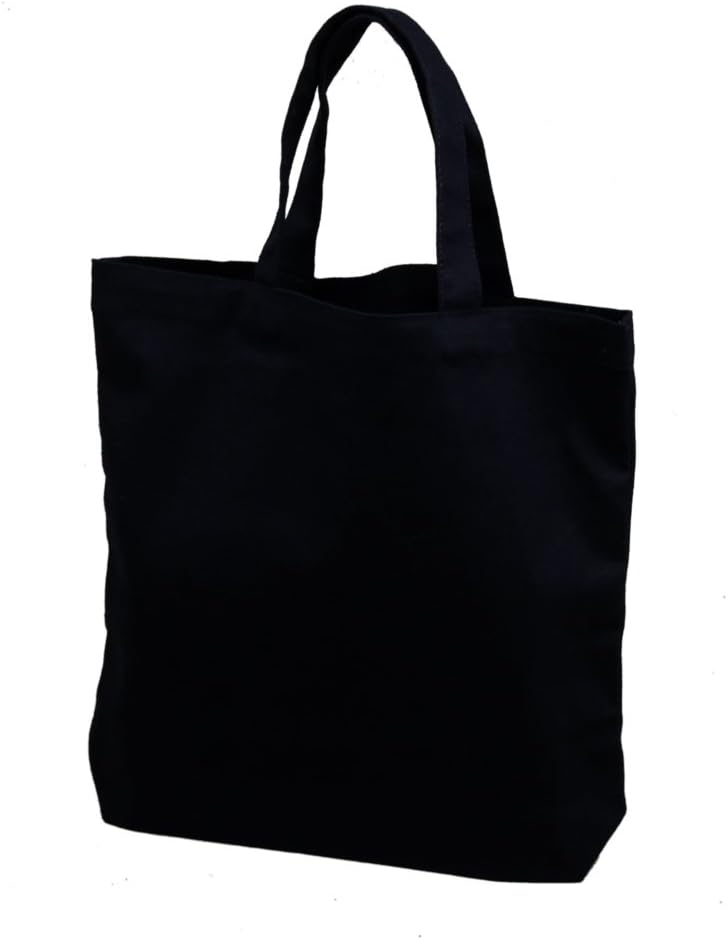 Blank Cotton Tote Bags - 100% Cotton Canvas - Great for Party Favors, Gift Bags, Shopping & DIY Crafts